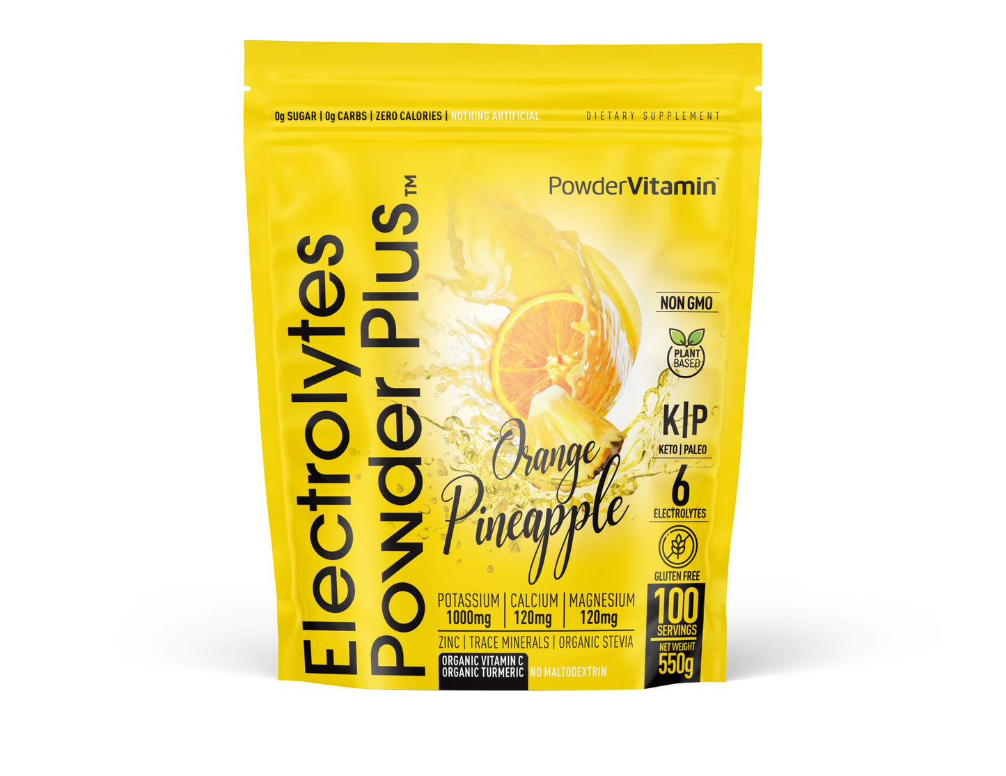 Orange Pineapple Electrolytes Powder 100 Servings