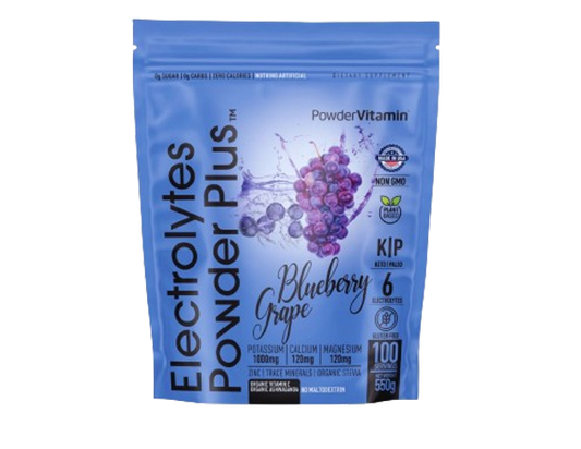Blueberry Grape Electrolytes Powder 100 Servings