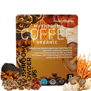 Mushroom Powder Plus™ coffee 15 Servings