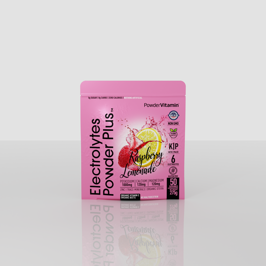 Raspberry Lemonade Electrolytes Powder 50 Servings