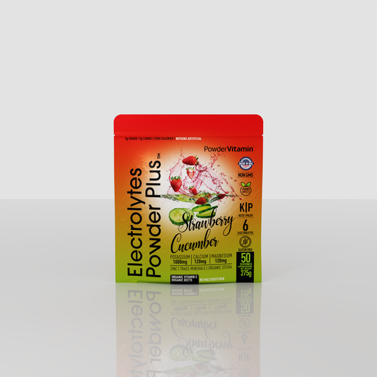 Strawberry Cucumber Electrolytes Powder 50 Servings