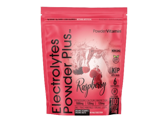 Raspberry Electrolytes Powder Plus™ 100 Servings
