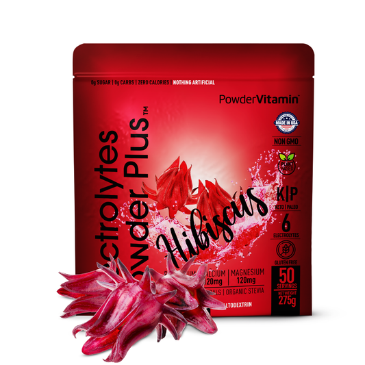 Hibiscus Electrolytes Powder 50 Servings
