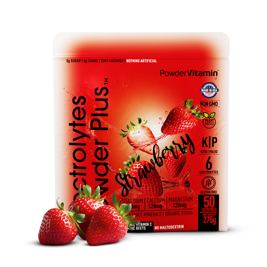 Strawberry Electrolytes Powder 50 Servings
