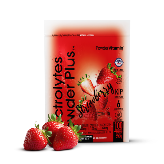 Strawberry Electrolytes Powder 100 Servings