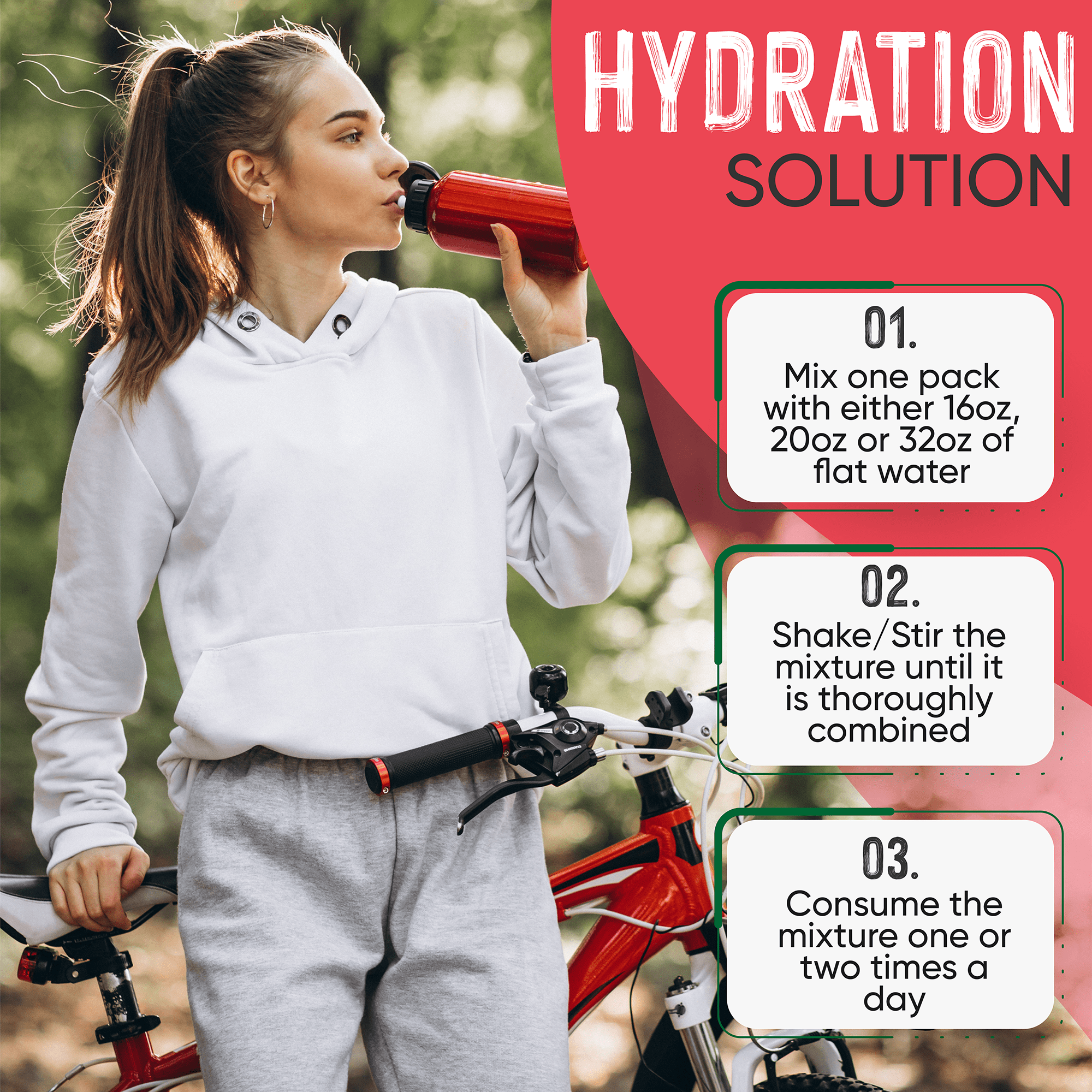Strawberry Kiwi Electrolytes Powder Plus™ 100 Servings