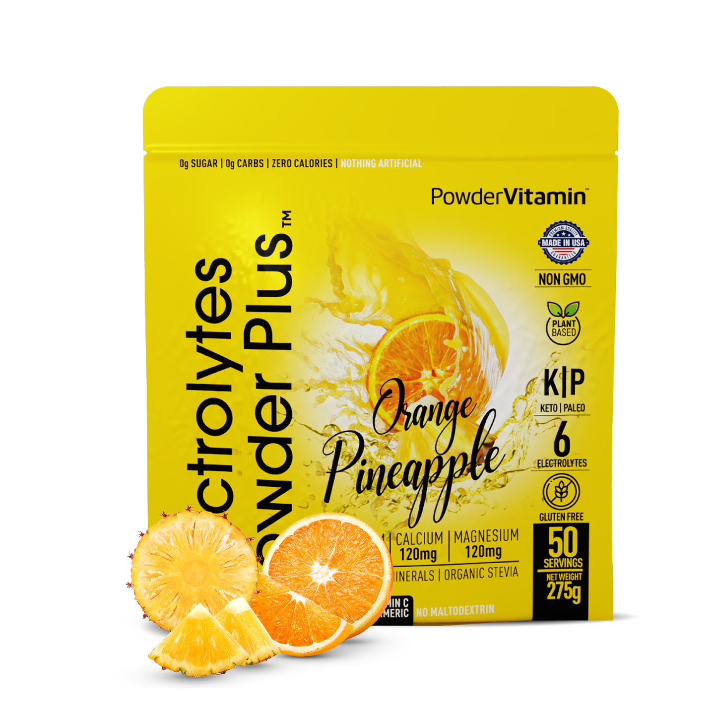 Orange Pineapple Electrolytes Powder 50 Servings