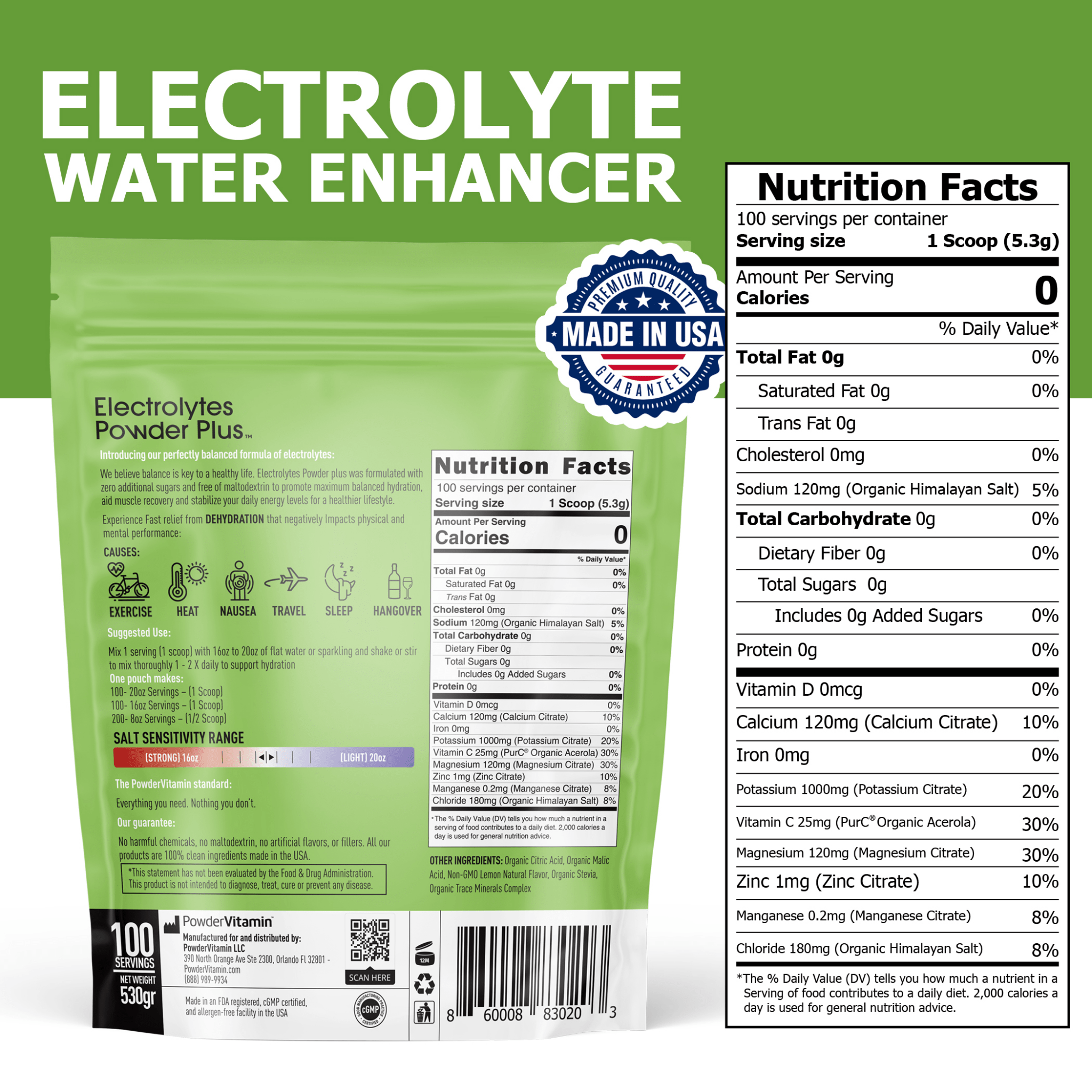 Electrolytes Powder Plus